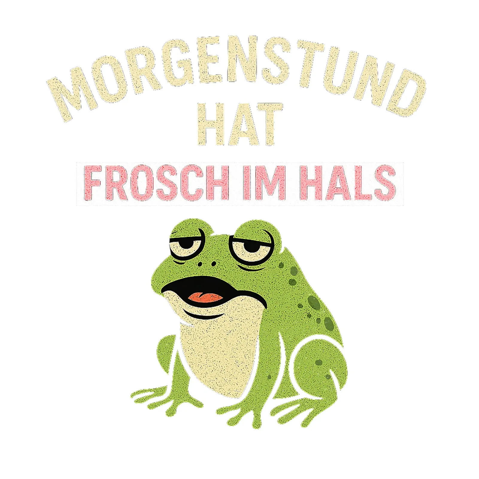 MORGENSTUND HAT FROSCH IM HALS poster da Vintage Van Gogh