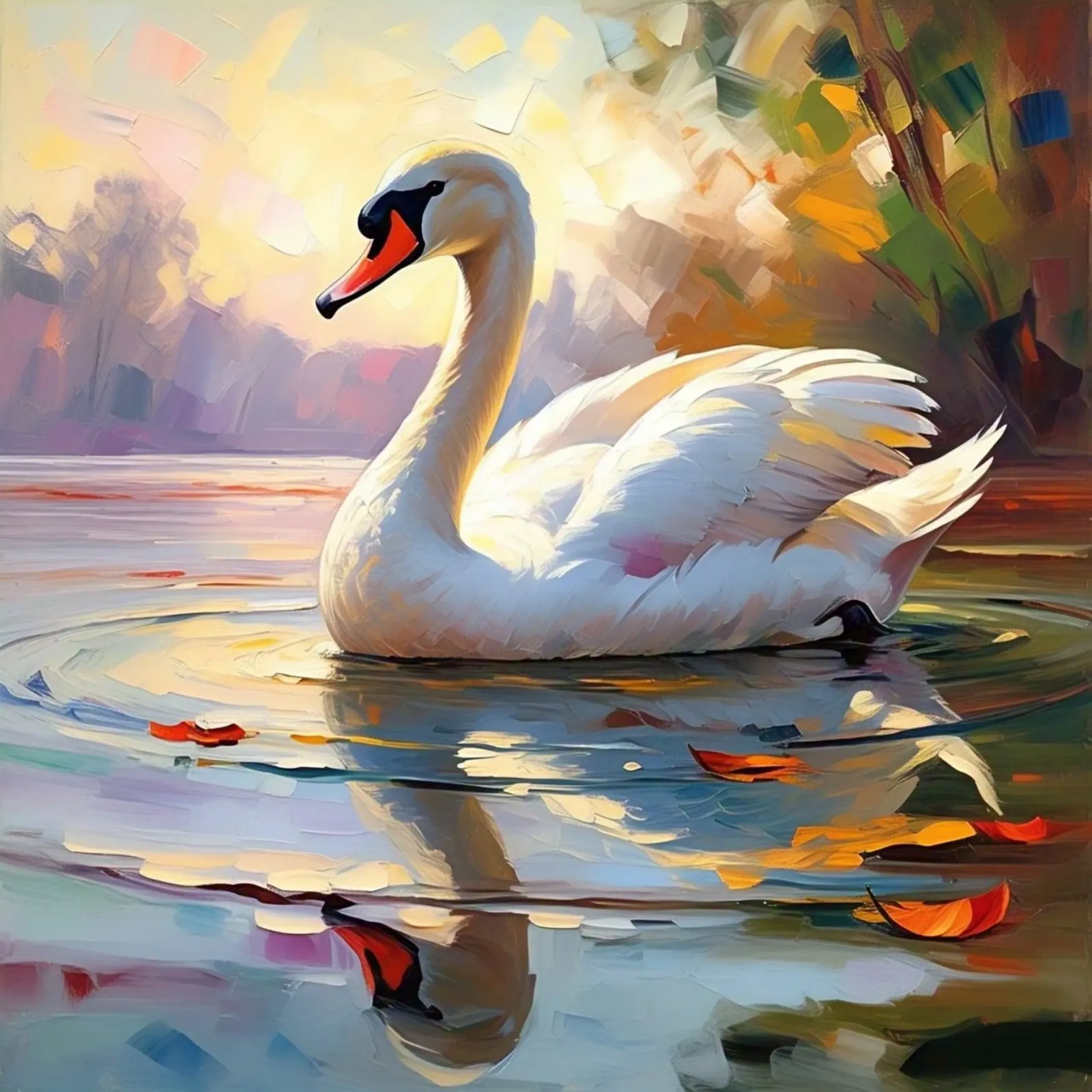 cigno pellicola backlit da Earthly Visions