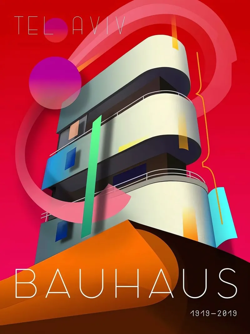 Bauhaus pellicola backlit da Brooke