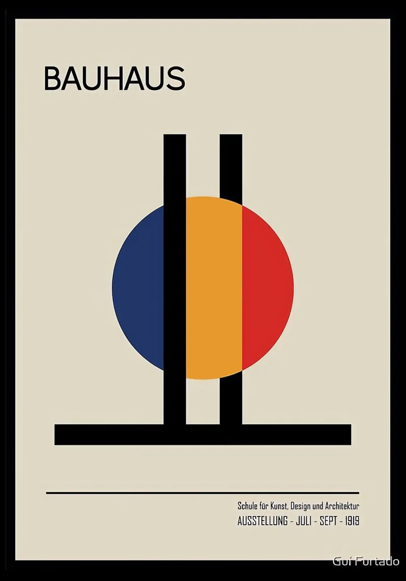 Bauhaus alu-dibond by Brooke