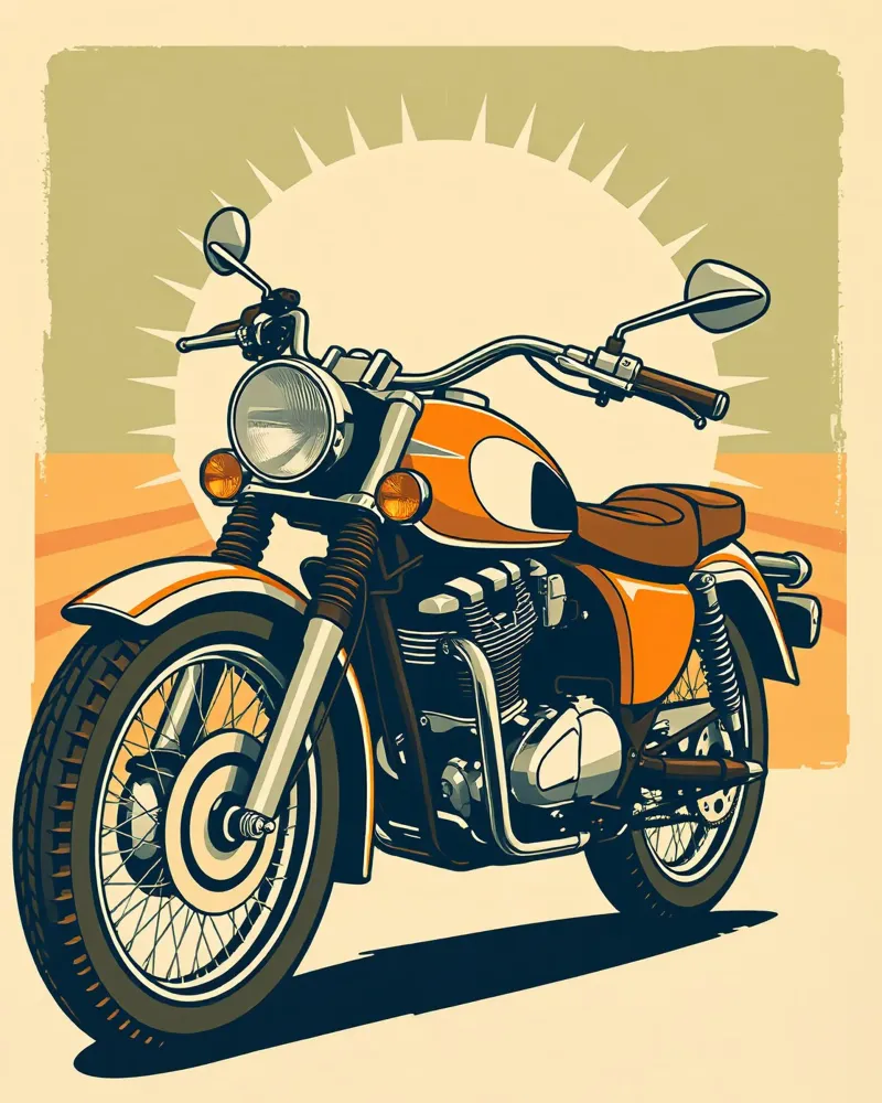 La strada aperta poster con telaio in plastica da HicksShop