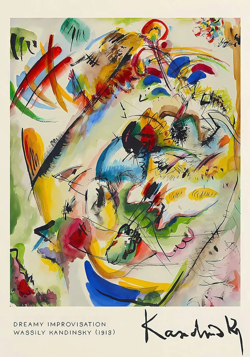Wassily Kandinsky pellicola backlit da Maegan
