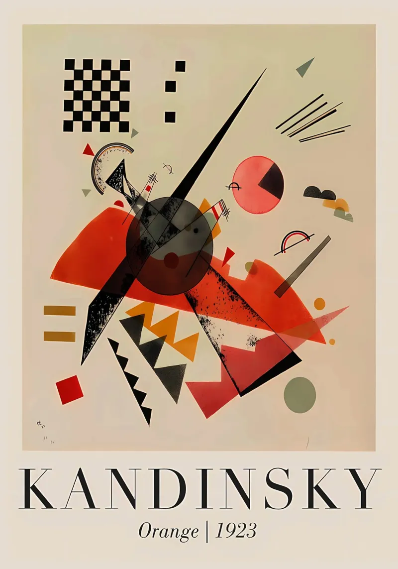 Wassily Kandinsky pellicola backlit da Maegan