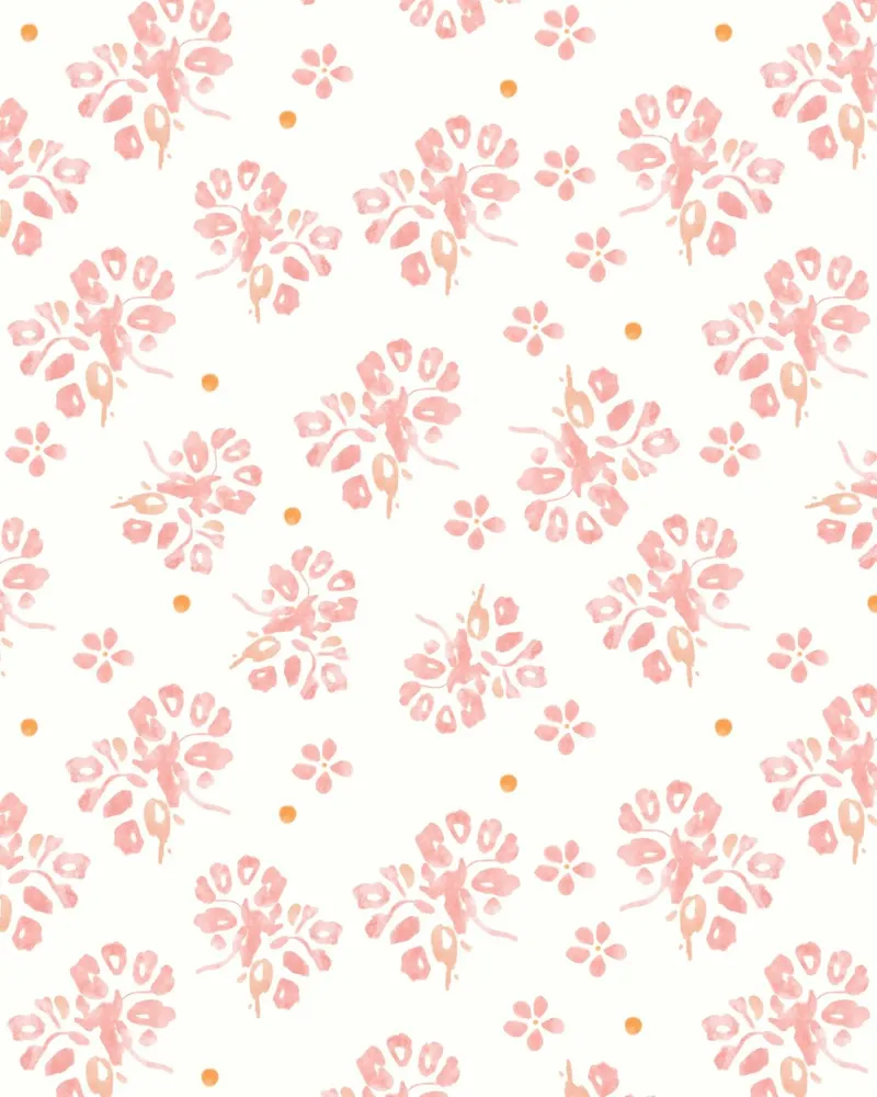 Petali Dotty poster con telaio in alluminio da Kintsugi99