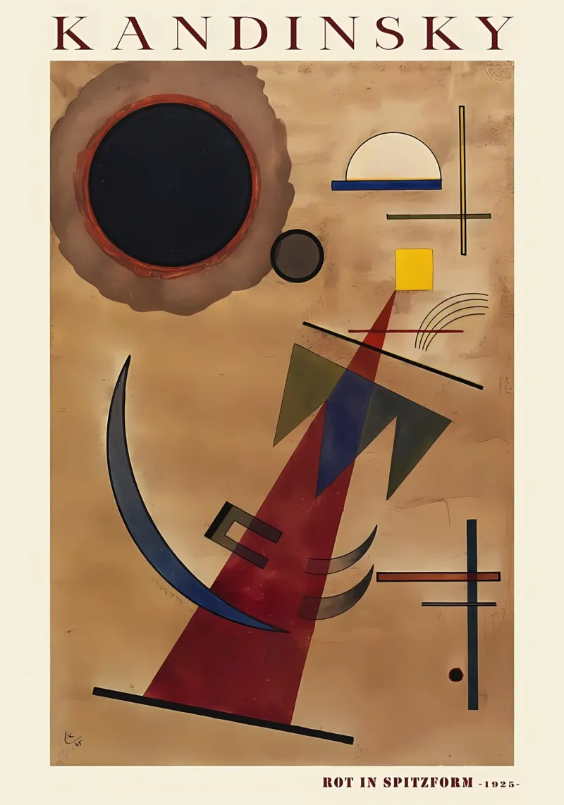 Wassily Kandinsky pellicola backlit da Maegan