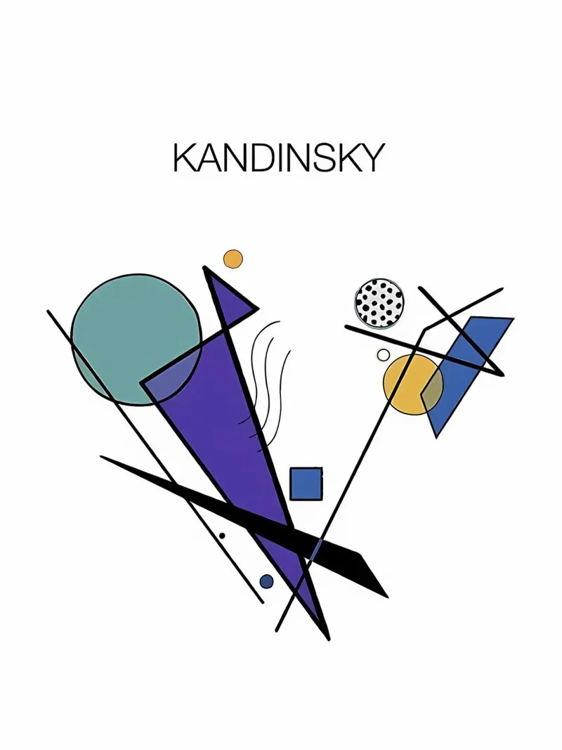 Wassily Kandinsky pellicola backlit da Maegan