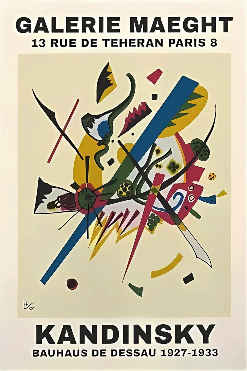 Wassily Kandinsky pellicola backlit da Maegan
