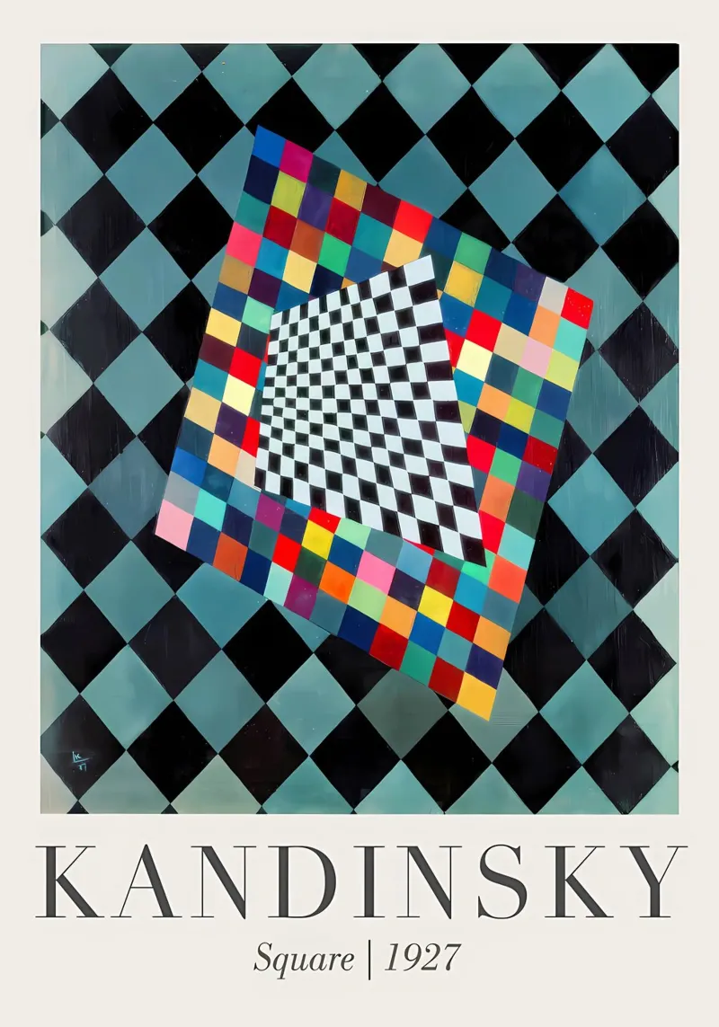 Wassily Kandinsky pellicola backlit da Maegan