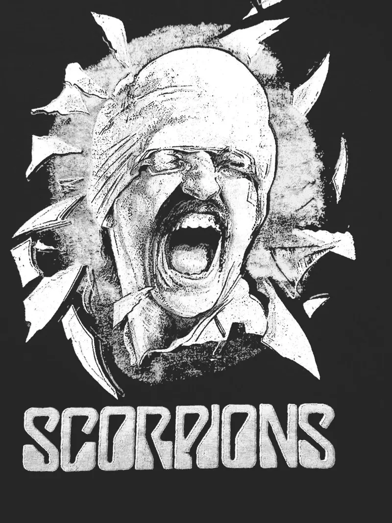 scorpions band art pellicola backlit da vanhesling