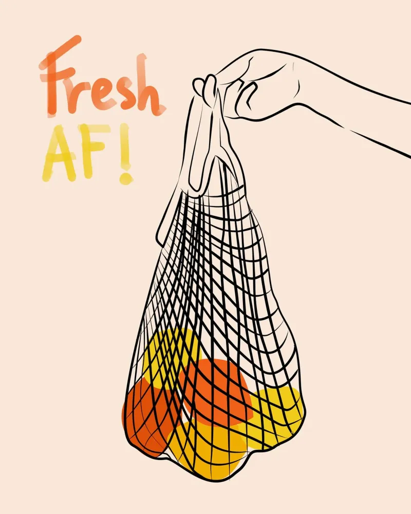 Keeping It Fresh AF acrylic glass by Kintsugi99