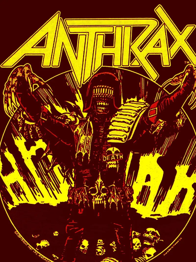 anthrax band art pellicola backlit da vanhesling