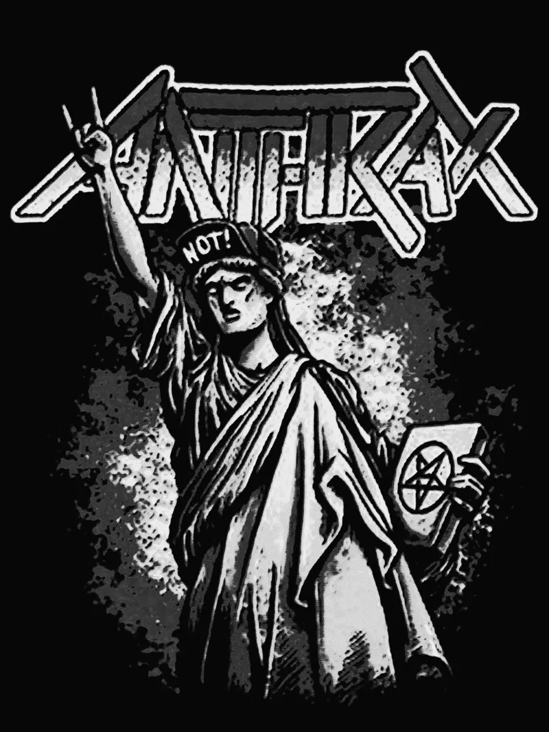 anthrax band art pellicola backlit da vanhesling