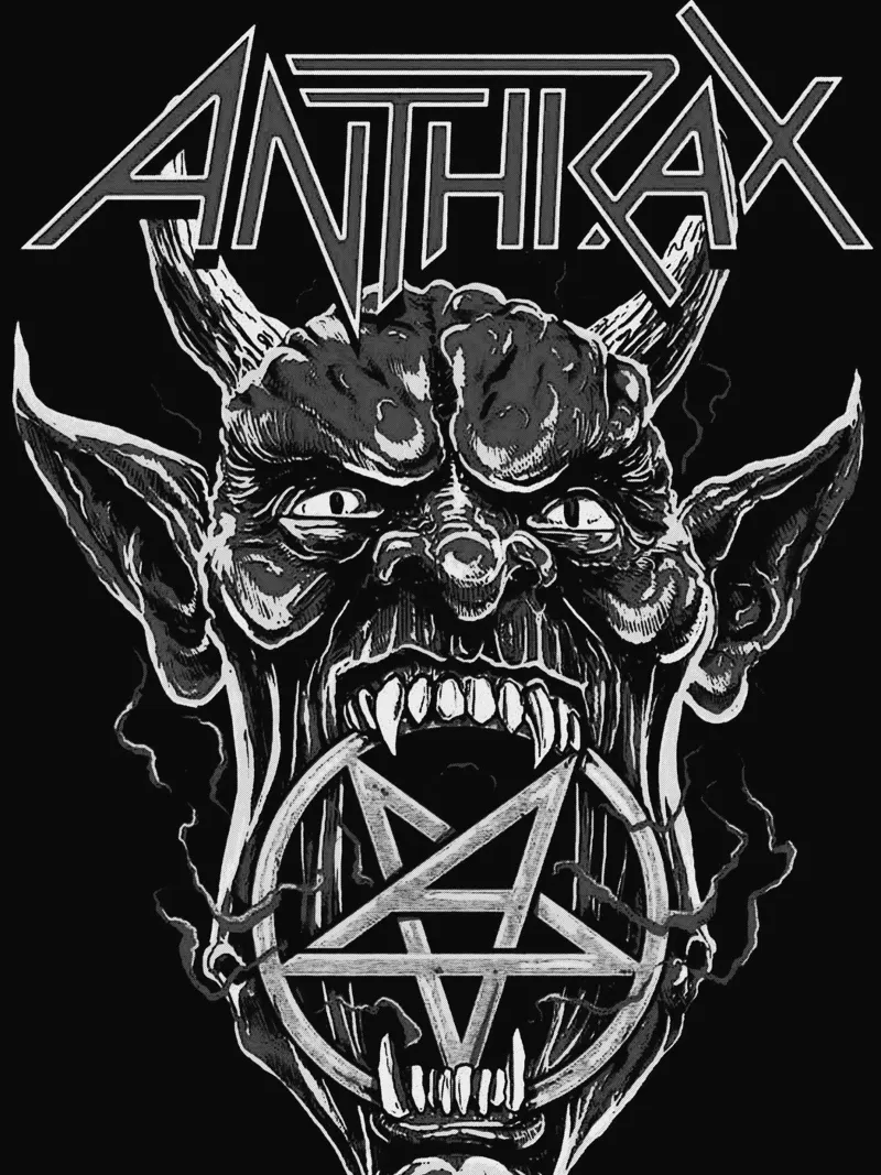 anthrax band art pellicola backlit da vanhesling