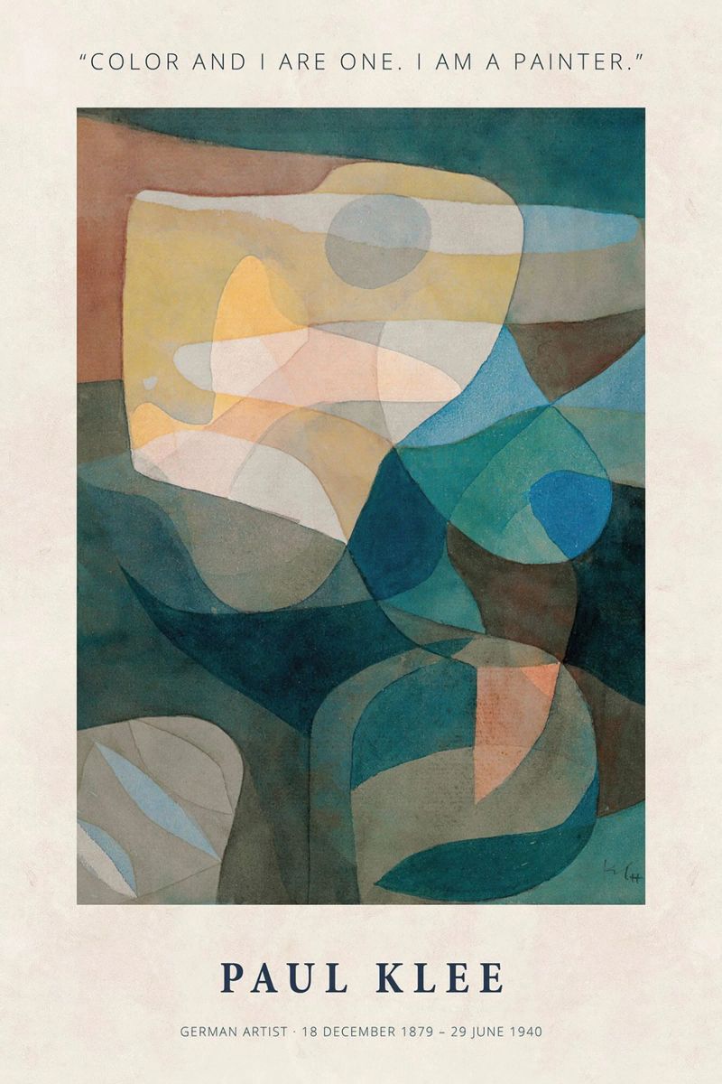 Color And I Are One poster by Mirei Aguerro