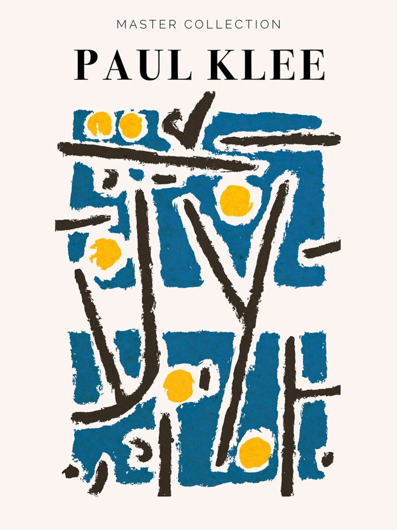 Paul Klee Master Collection Poster von Mirei Aguerro