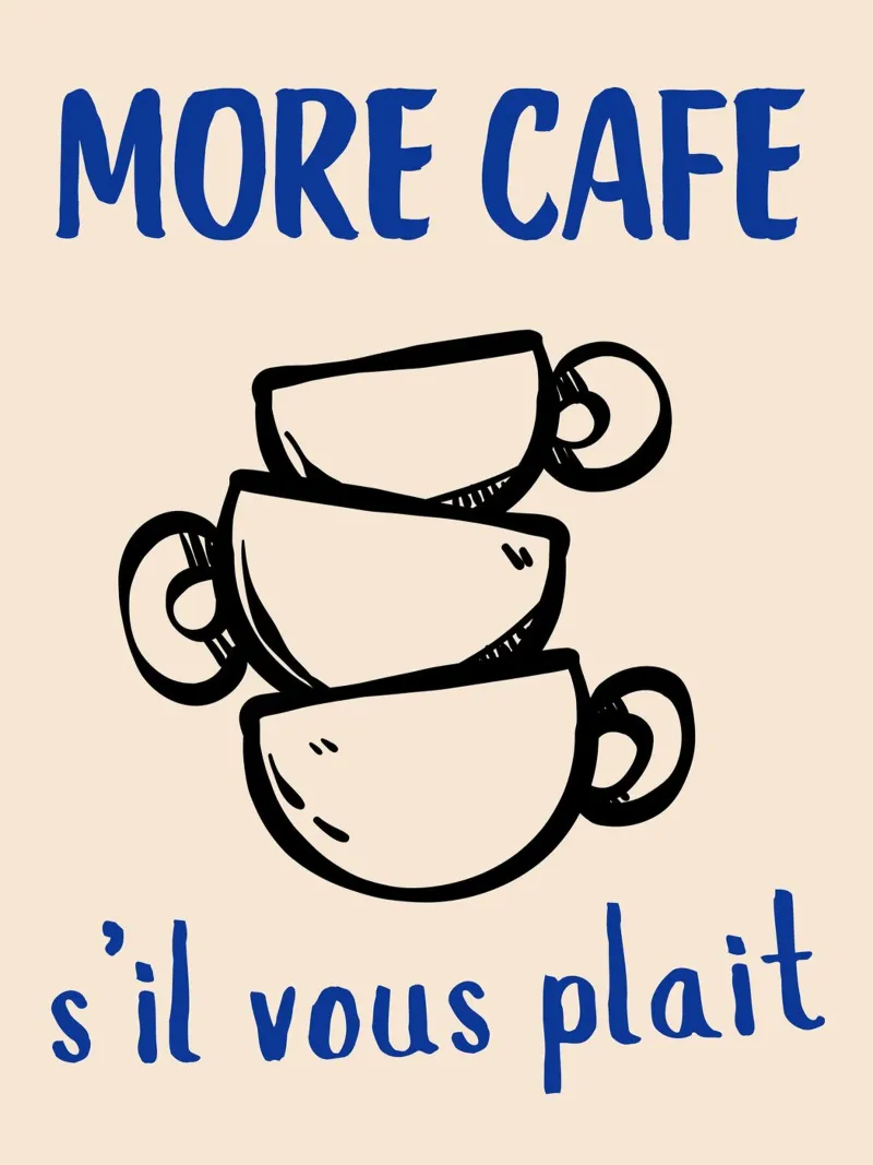 Altro Café S'il Vous Plaît pellicola backlit da pdigitalprints