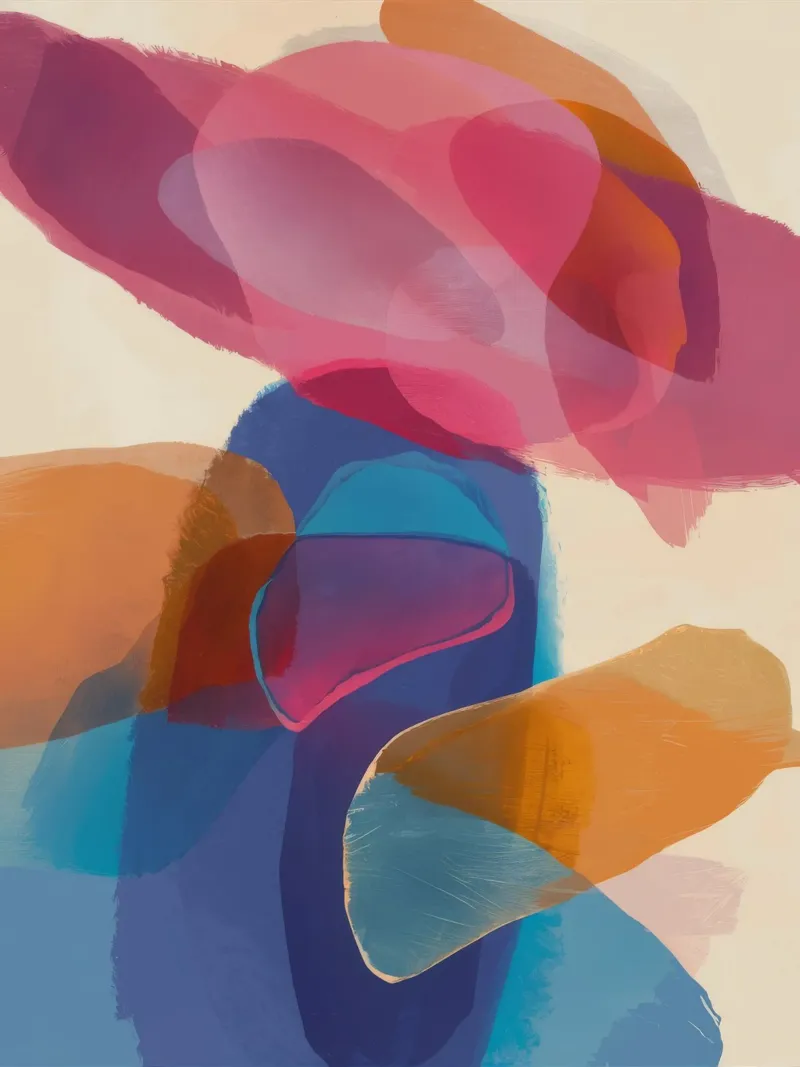 Coral Haze Ballet acrylic glass by Vivid Reverie