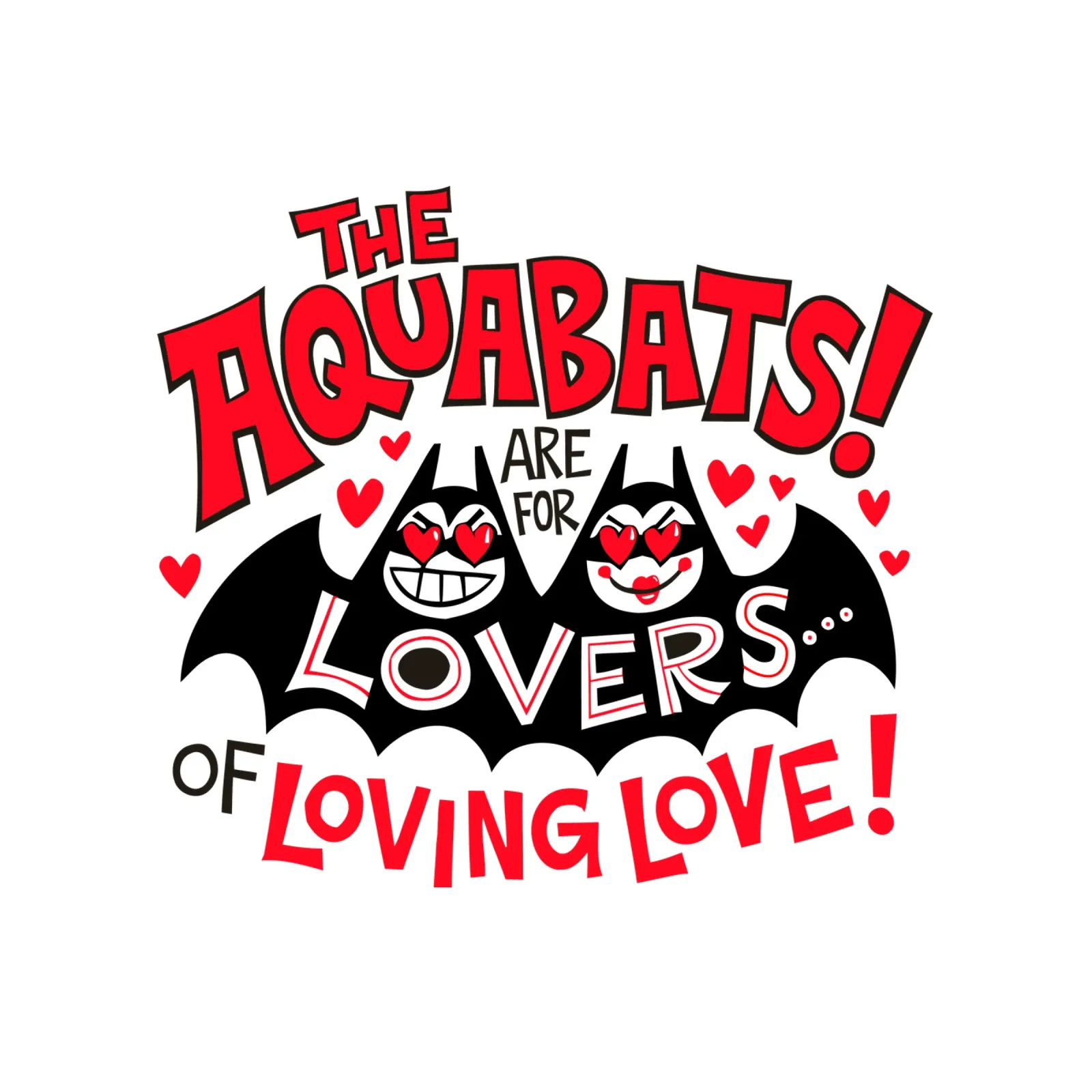 The Aquabats alu-dibond by eileen shop