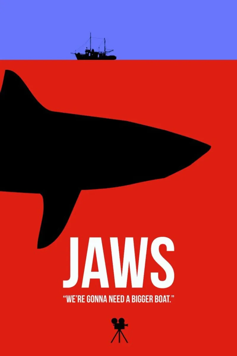 Jaws pellicola backlit da Naxart