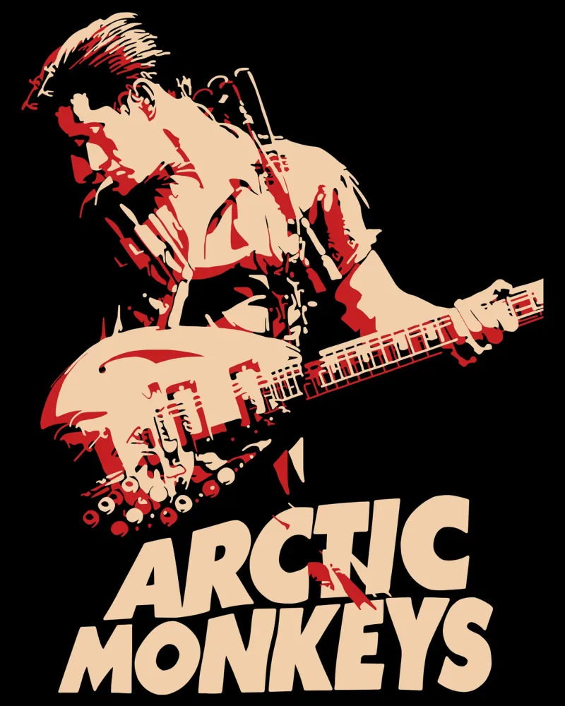 Band The Best Guitarist poster with aluminum frame by Jason Lavelle
