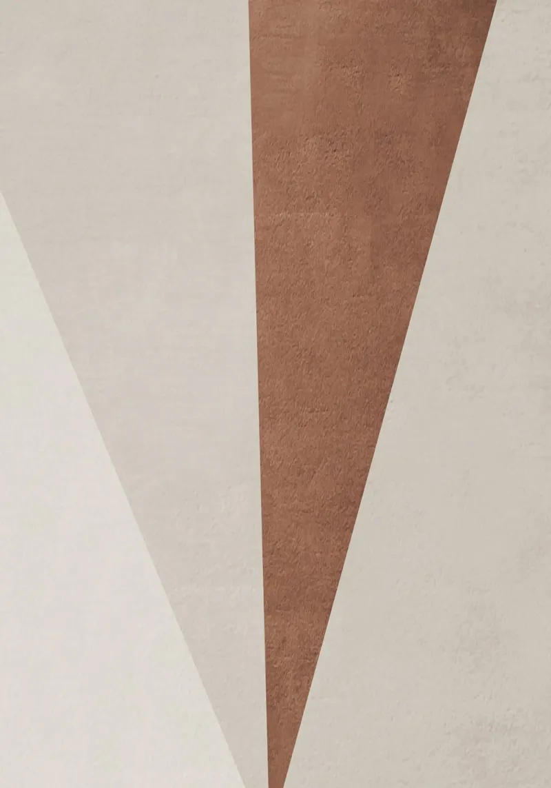 geometric art triangle pellicola backlit da vintageshop