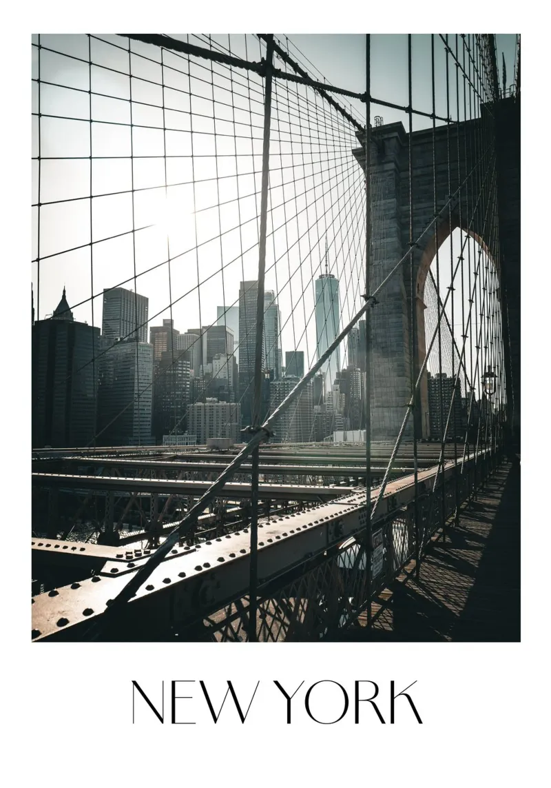 NEW YORK pellicola backlit da Flo Klein
