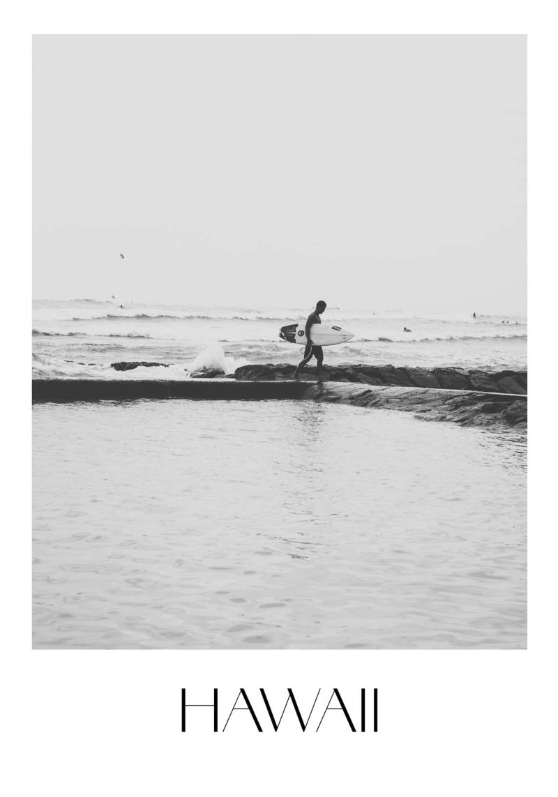 Surfer pellicola backlit da Flo Klein