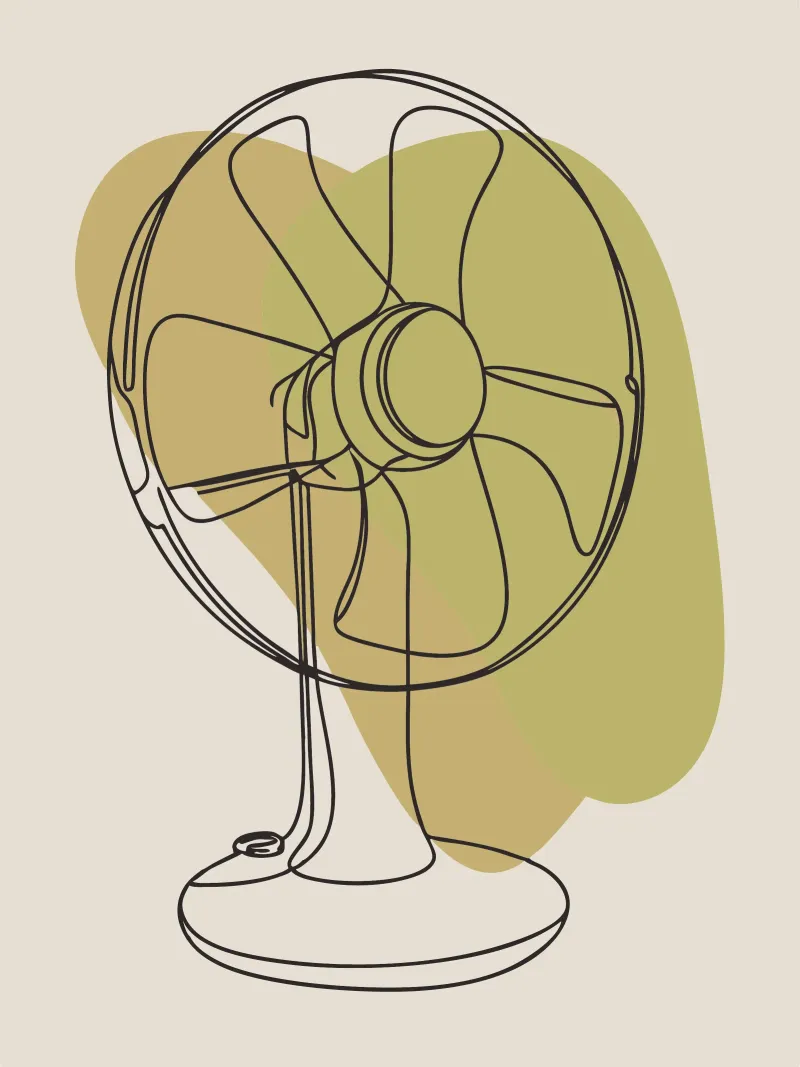 Fan Backlit Folie von RELAXING TOUCH