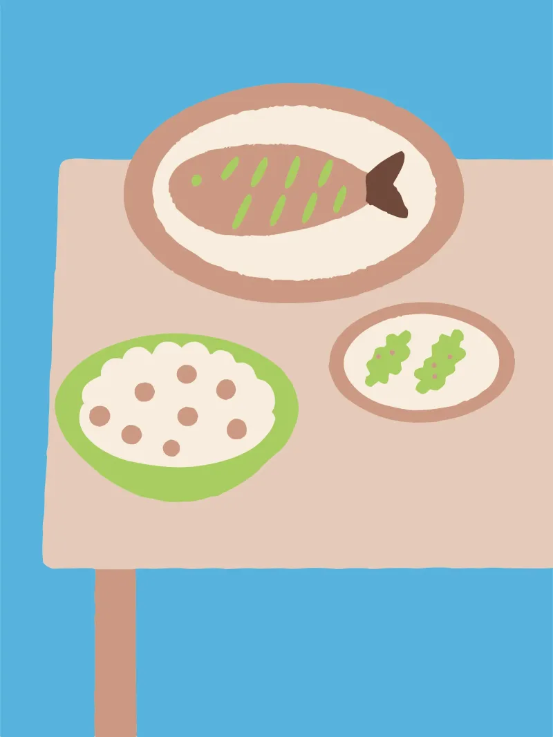 Tre piatti per la cena pellicola backlit da TRENDY POSTER SHOP