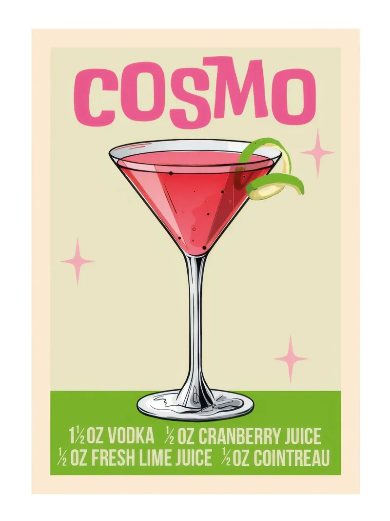 Cosmo canvas with Floater frame by Beauty wall