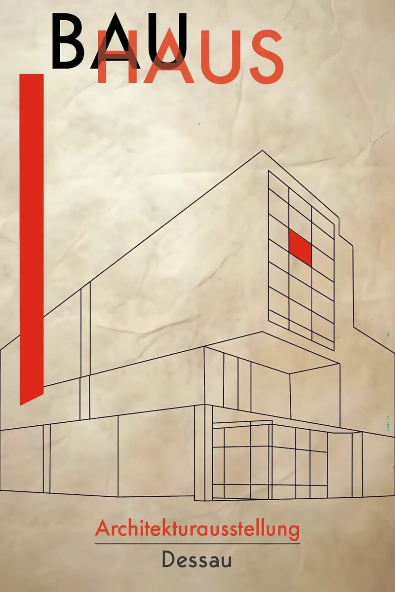 Bauhaus poster da Brooke