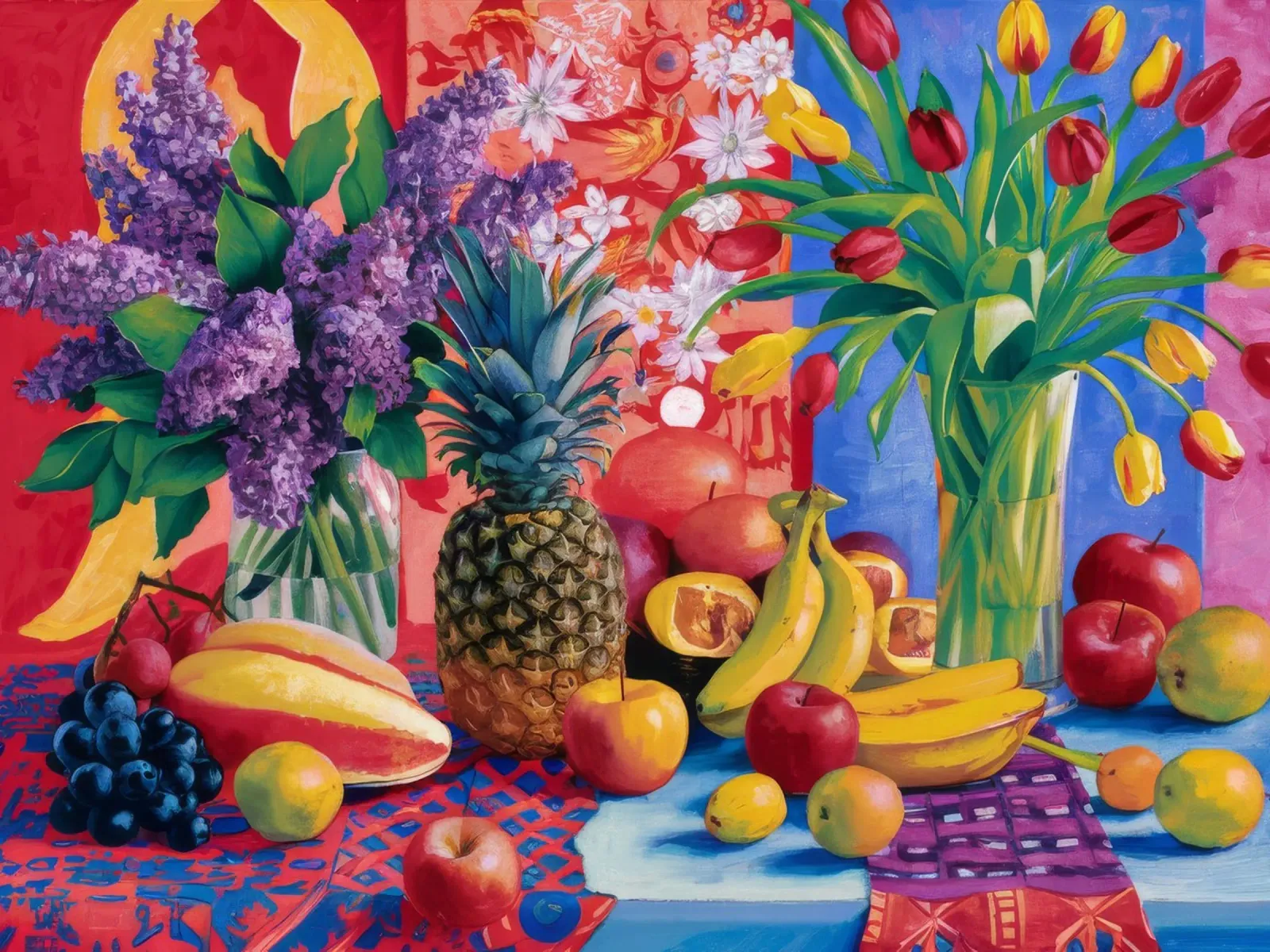 Stravaganza floreale tropicale carta hahnemühle da Lush Essence