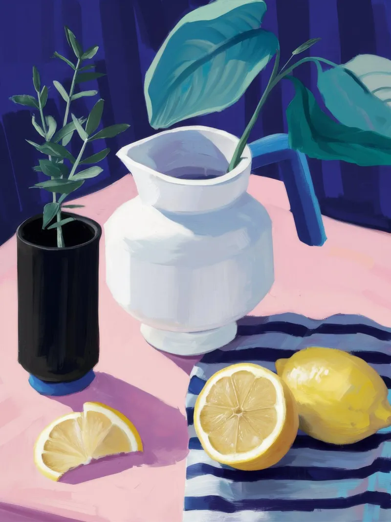 Lemon Pitcher Light Hahnemühle von Moonlite Desire