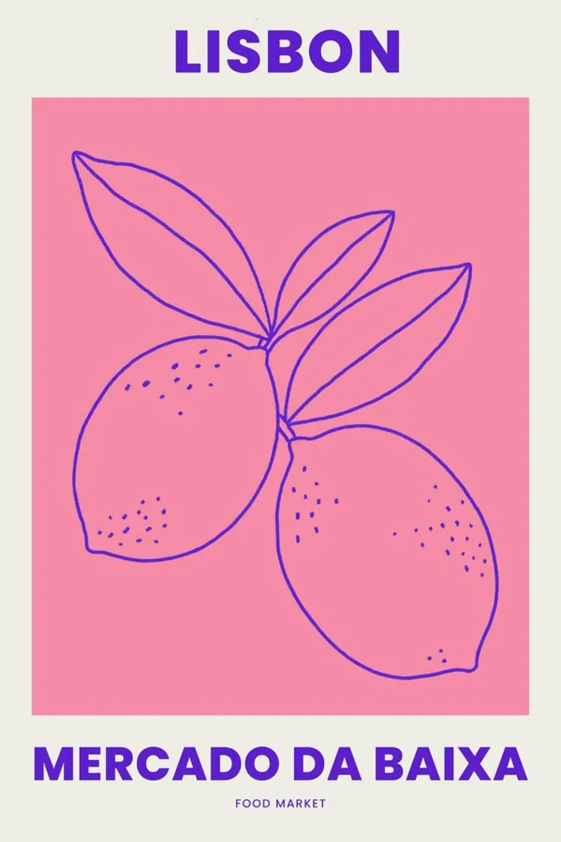 Lisbon poster da Pure