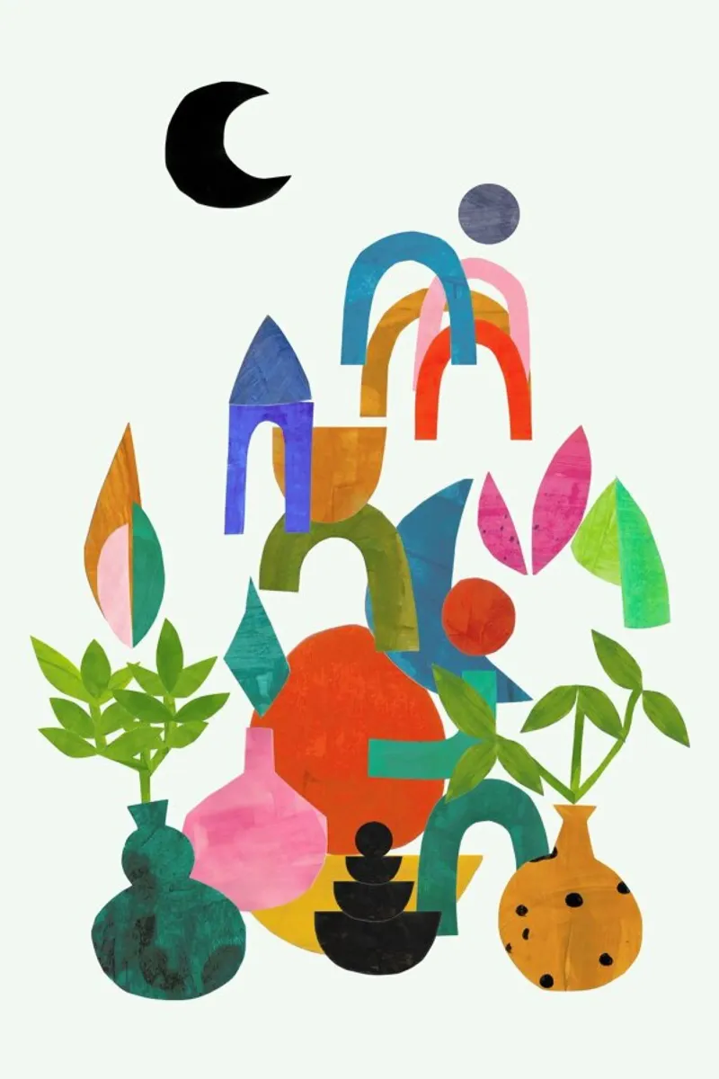 Great Joy poster with aluminum frame by EnShape