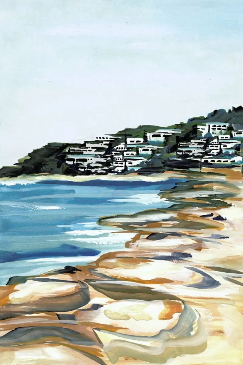 Seaside pellicola backlit da Laura Page