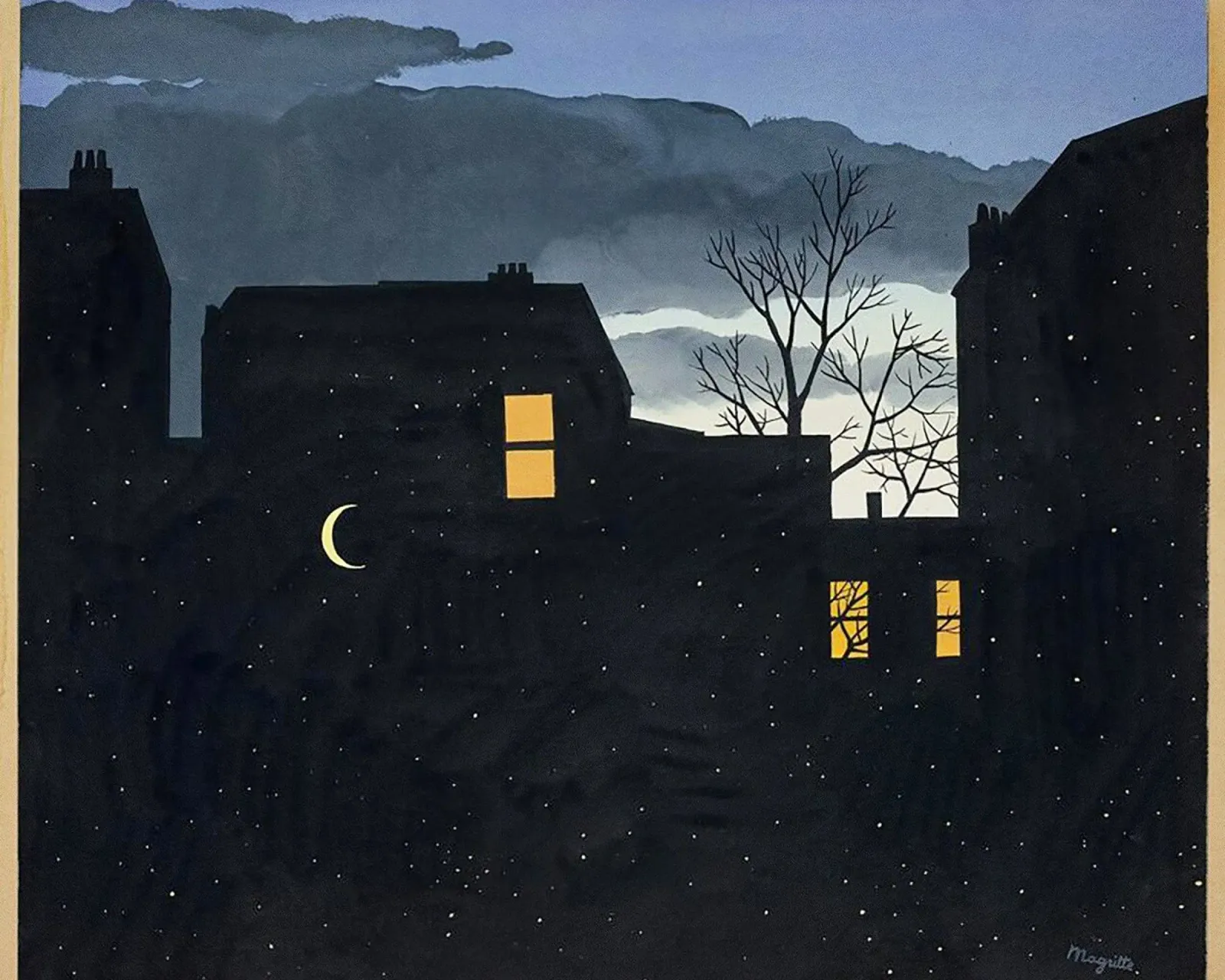 Il veleno di René Magritte poster da Classic Art Prints