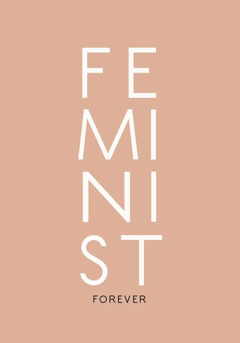 Feminist forever pellicola backlit da maramirage