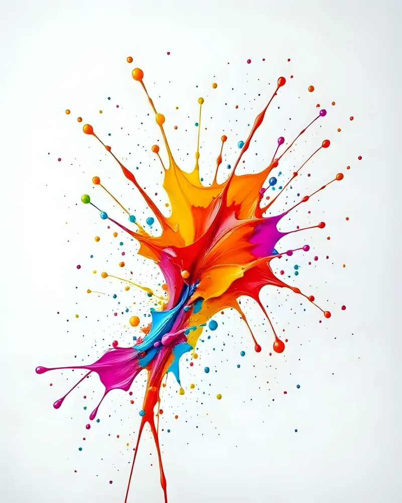 Kleur blob_StyleB_2 acryl van Farb- und Blütenzauber by LK