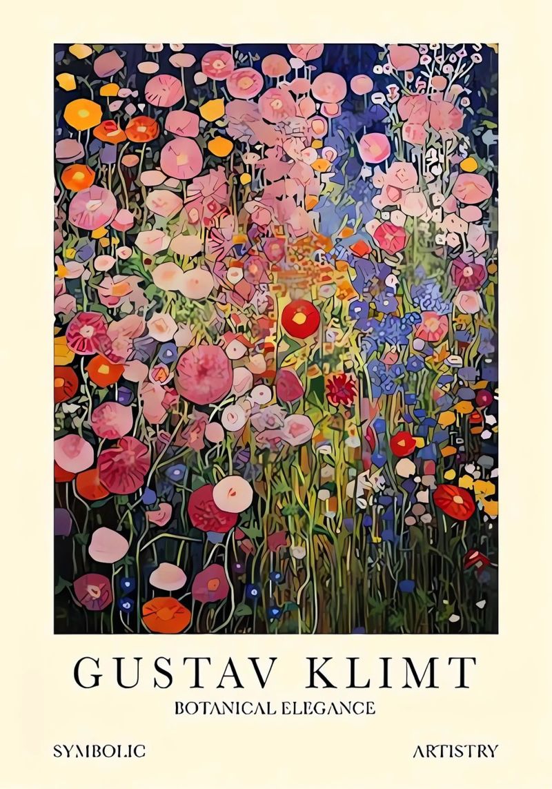 Gustav Klimt Poster von Kristian