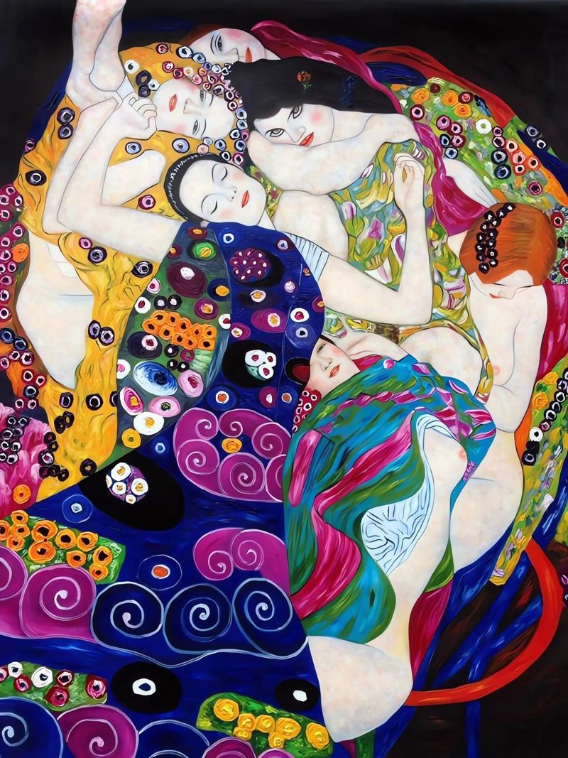 Gustav Klimt pellicola backlit da Kristian