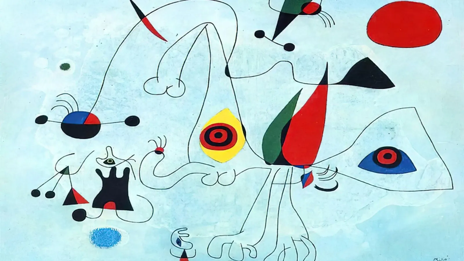 Miró Red Dots metacrilato de Danielshop
