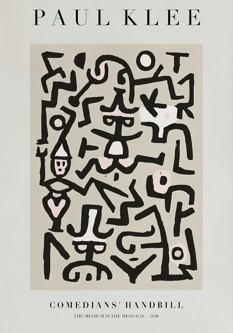 Paul Klee 1938 pellicola backlit da Danielshop