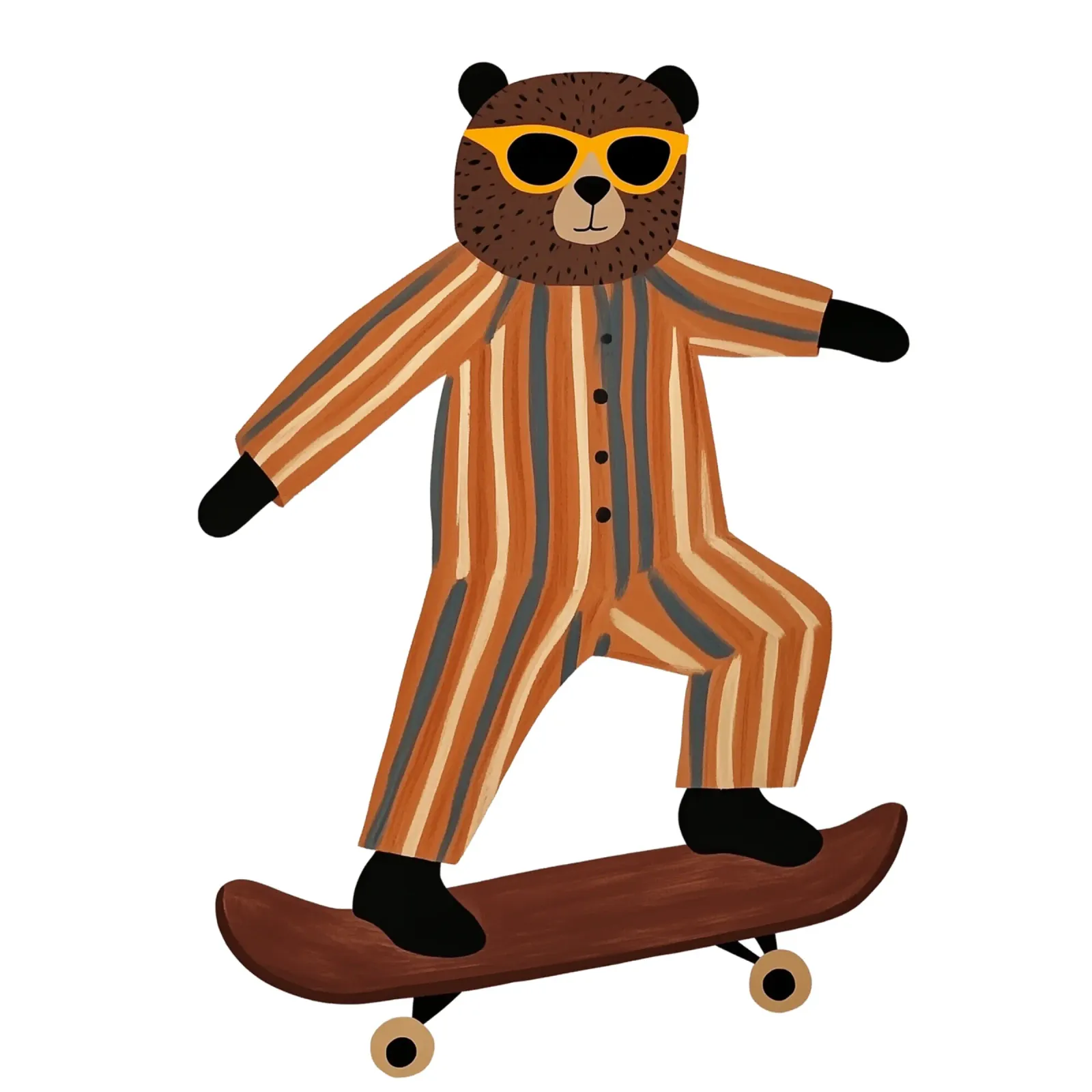 Orso sportivo poster da HookASmile