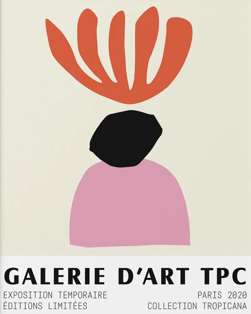 le persone guardano le piante poster da sazkia art