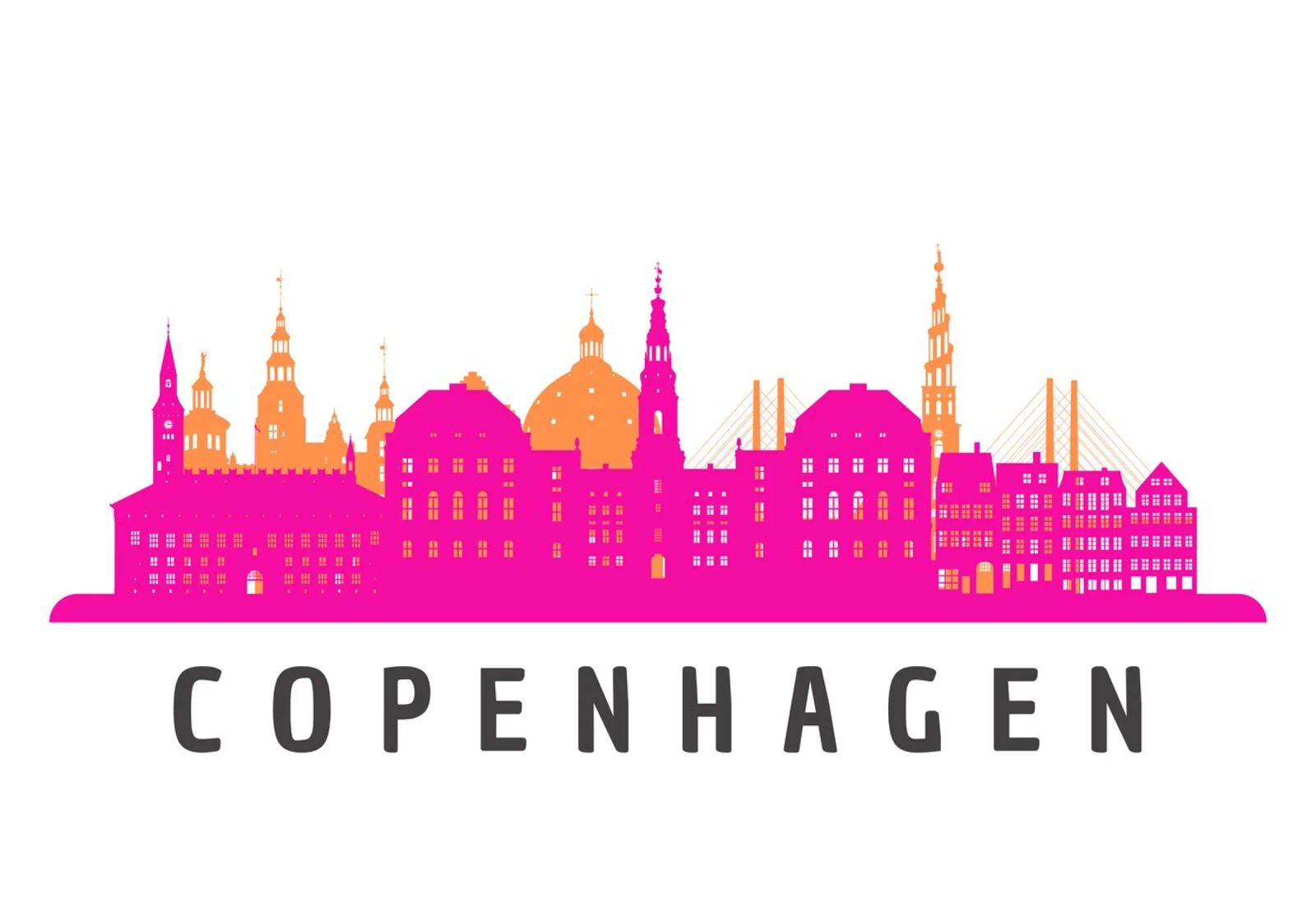 Skyline CPH poster by DigiWunderwerk