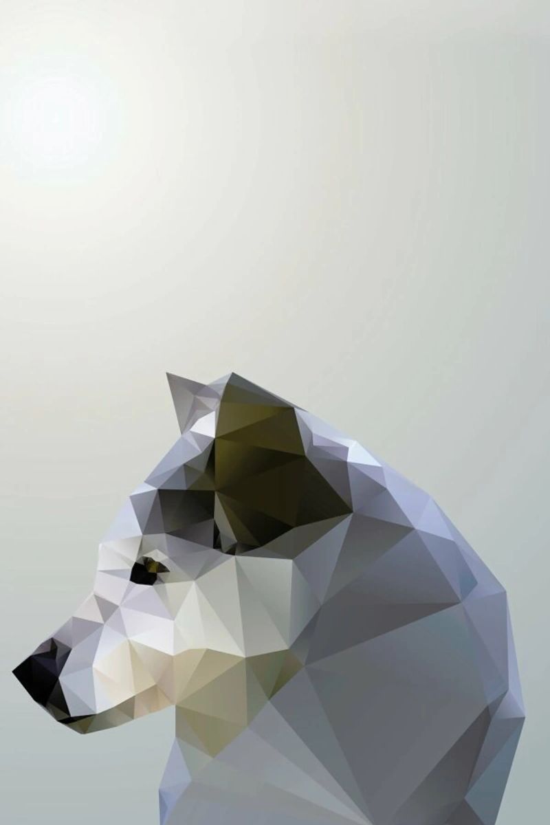 Geo Winter Fox Poster von Three Of The Possessed