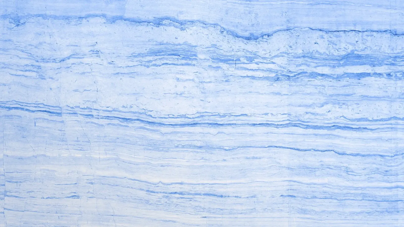 Sereen Blauw Marmer - Abstracte Moderne Muurkunst canvas met Baklijst van NorwesClub