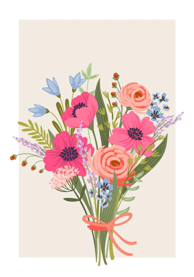 Floral Vibes carta hahnemühle da DigiWunderwerk