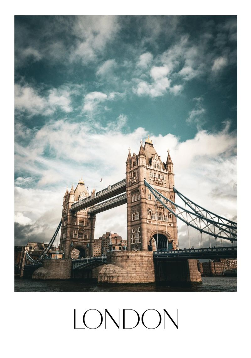 London Poster von Flo Klein